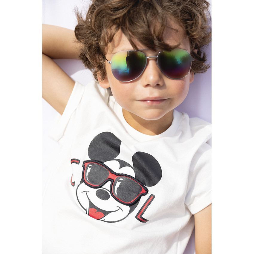 Set van speels T-shirt met Mickey Disney-print 