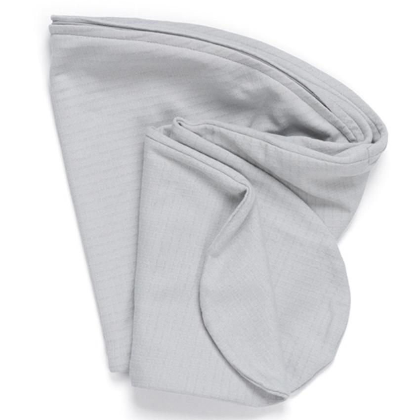 voedingskussenhoes Twisty 2in1 pearl grey  