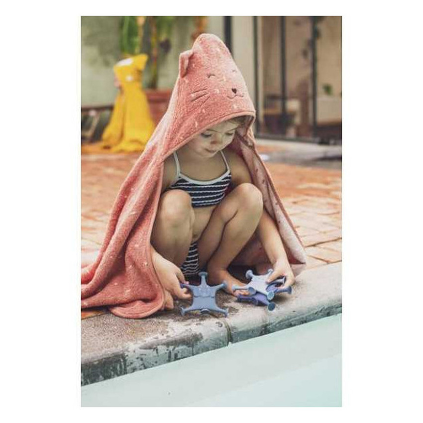 Badspeelgoed dierenspel met zuignappen 3stks  Mrs Elephant Blauw 