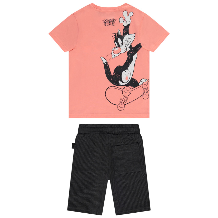 Ensemble 2 pièces printé Grosminet Looney Tunes pour garçon 