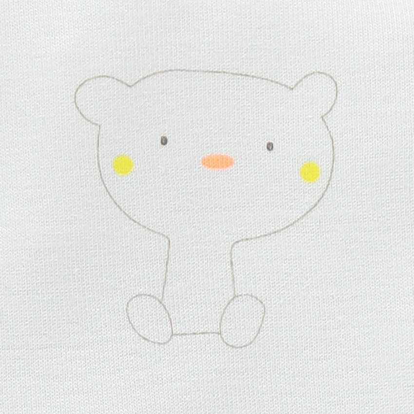 Lot de 7 bodies manches courtes avec print fantaisie 