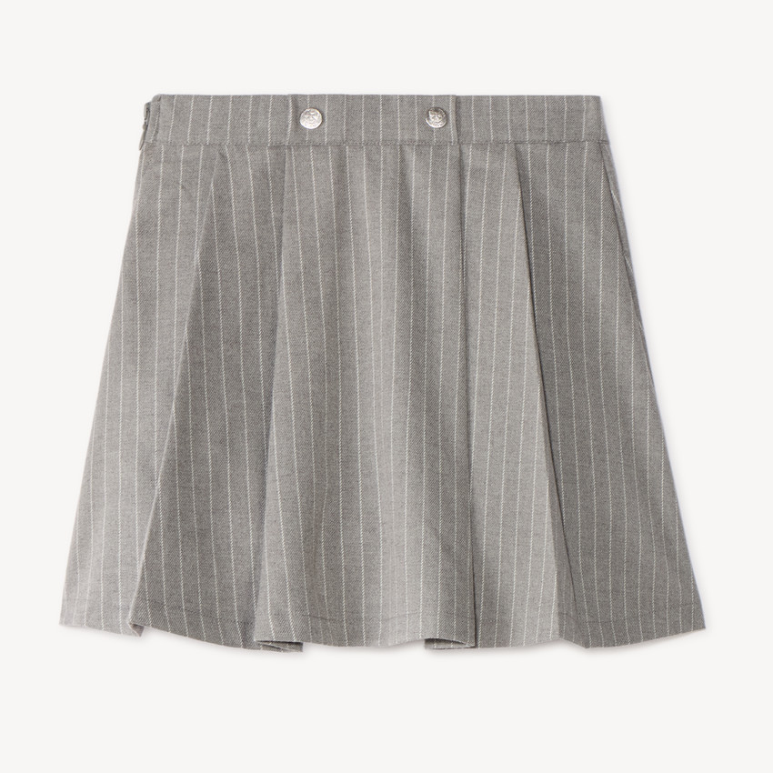 Jupe écolière fille en flanelle 