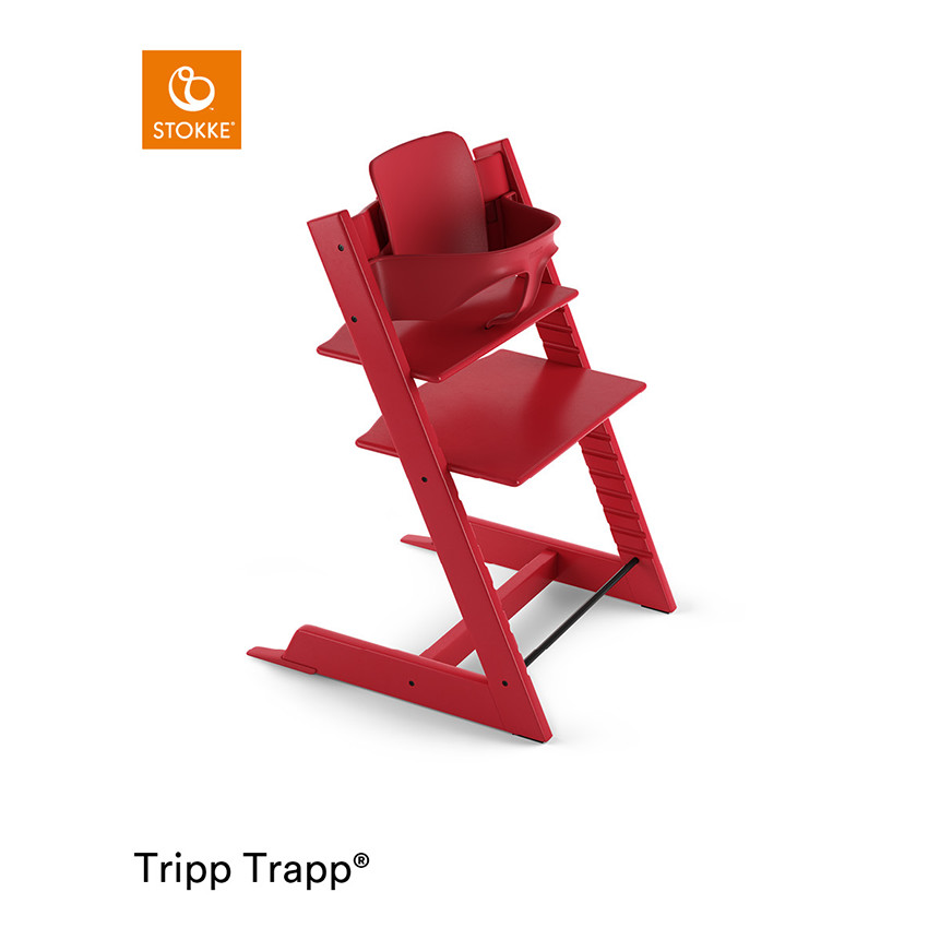 Chaise haute Tripp Trapp - Rouge 