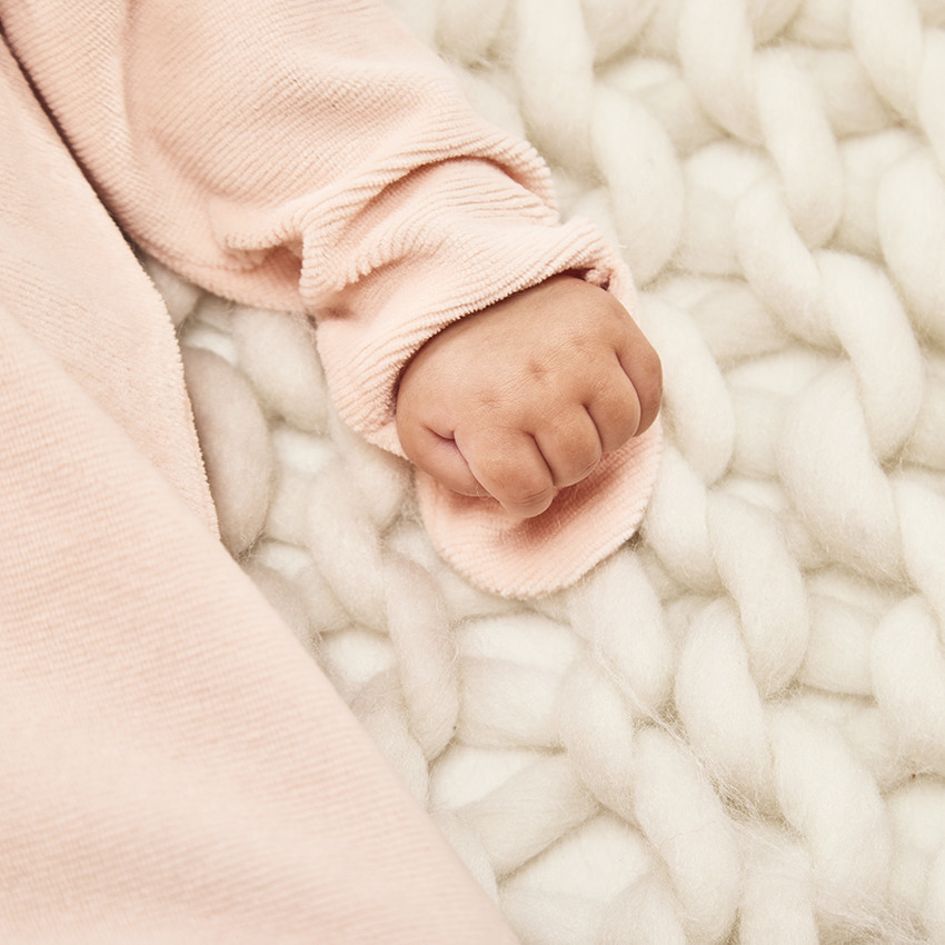 Pyjama in fluweel fantasie patch vogel voor meisjes 