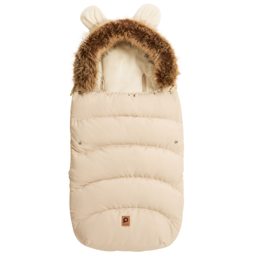 Chancelière universelle chaude doublée sherpa Nours beige 