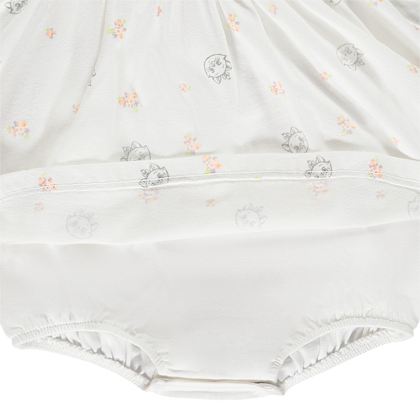 Ensemble robe body + bandeau Marie Disney pour bébé fille 