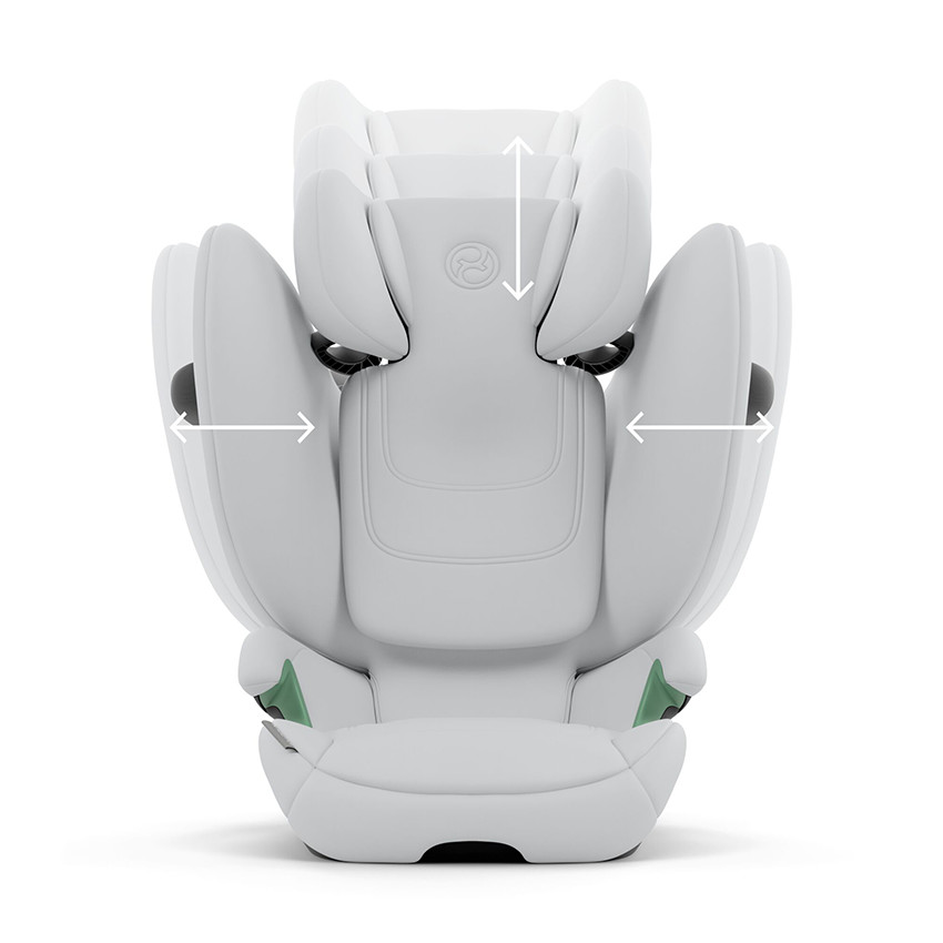 Siège-auto pliable Solution G2 i-Fix fog grey 