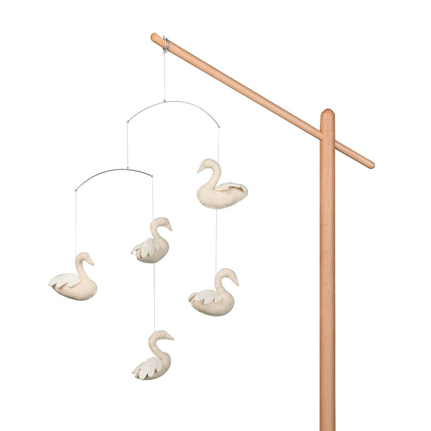 Mobile Cygnes Support en bois Quax non-inclus 