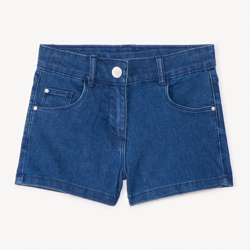 Short in jeans met zakken voor meisjes 