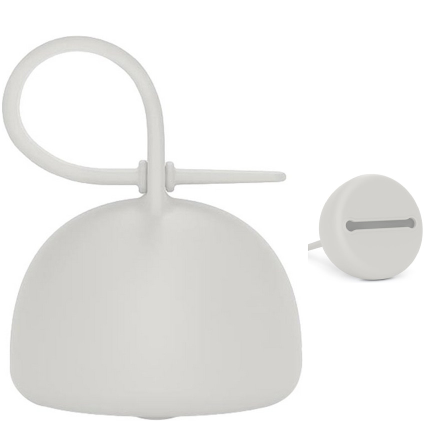 Boîte pour sucettes silicone Soft Grey 