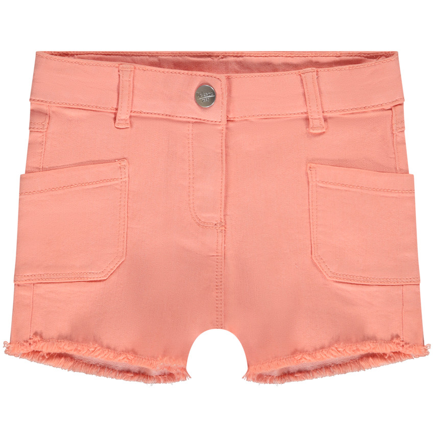 Short in jeans met raw cut afwerking voor meisjes 