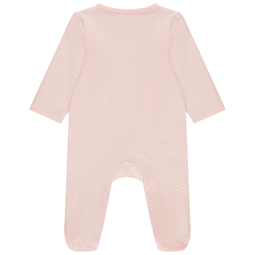 Pyjama met quilt-effect en kattenborduursel voor meisjes 