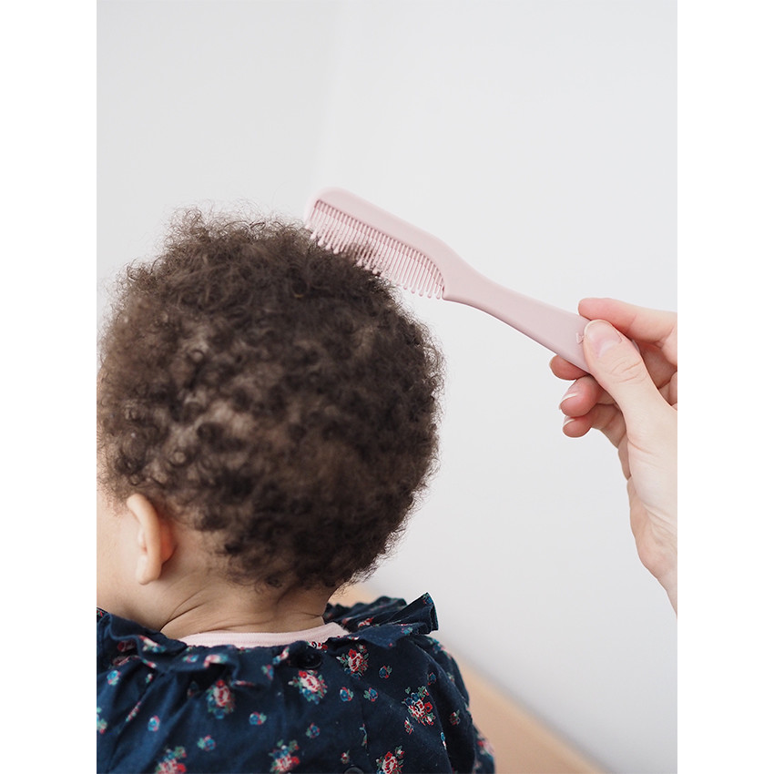 Brosse + Peigne Old Pink 