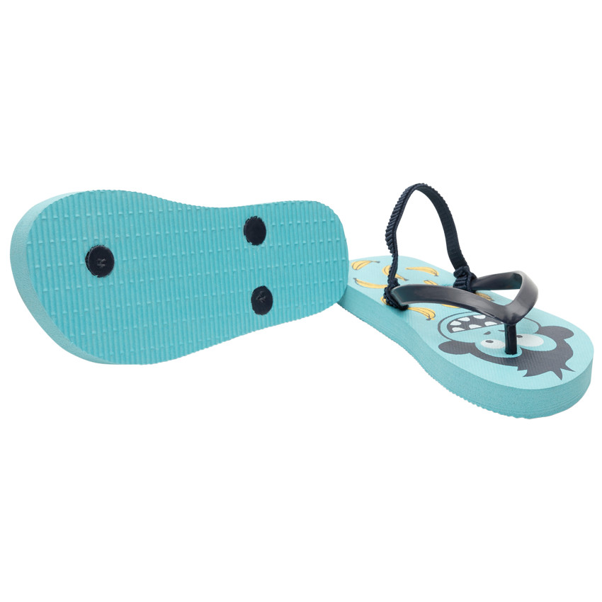 Tongs print singe et bananes pour garçon 