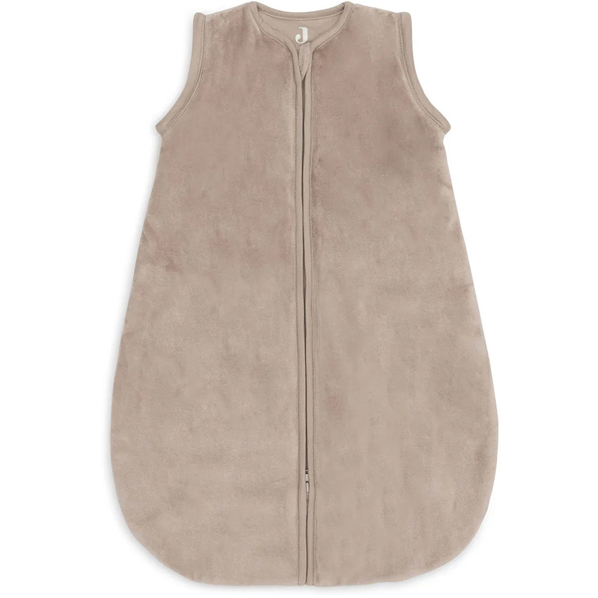 Slaapzak met afritsbare mouwen - Milky Coffee - rond - 60 cm 
