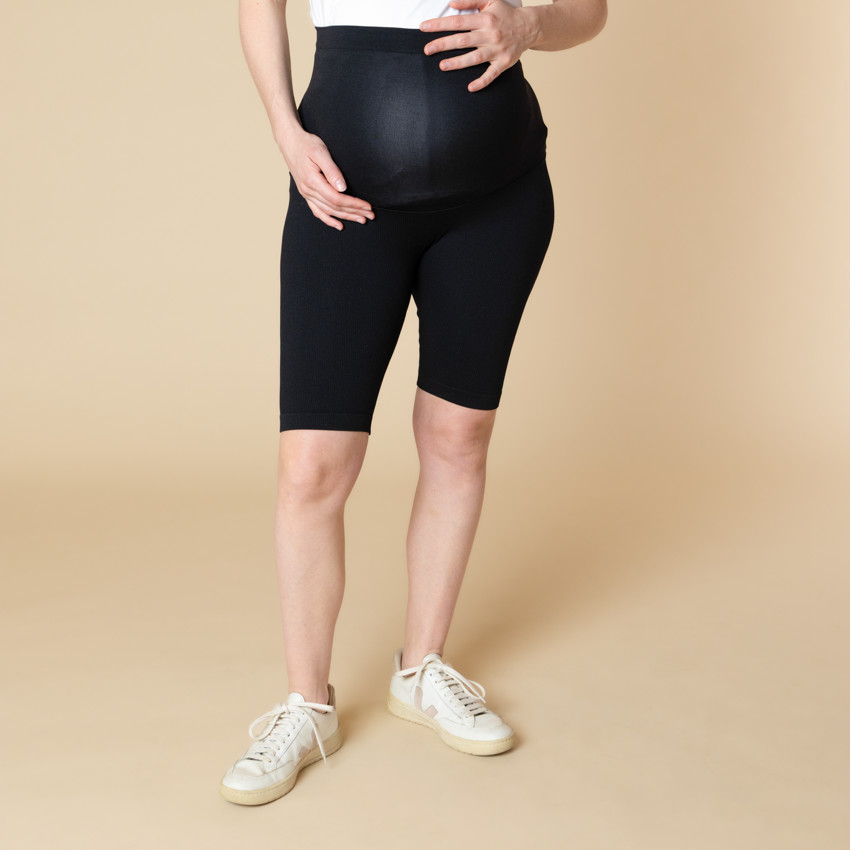 Hoge hoofdband post-partum fietsbroek voor vrouwen 