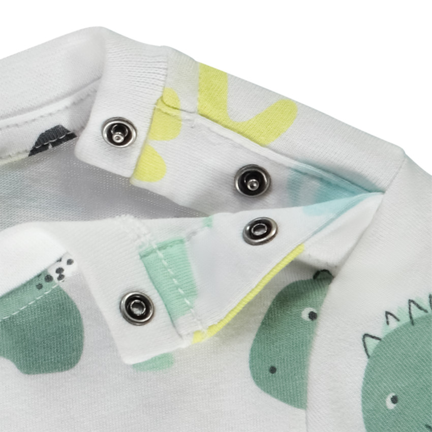 T-shirt manches courtes imprimées dinosaures pour bébé garçon 