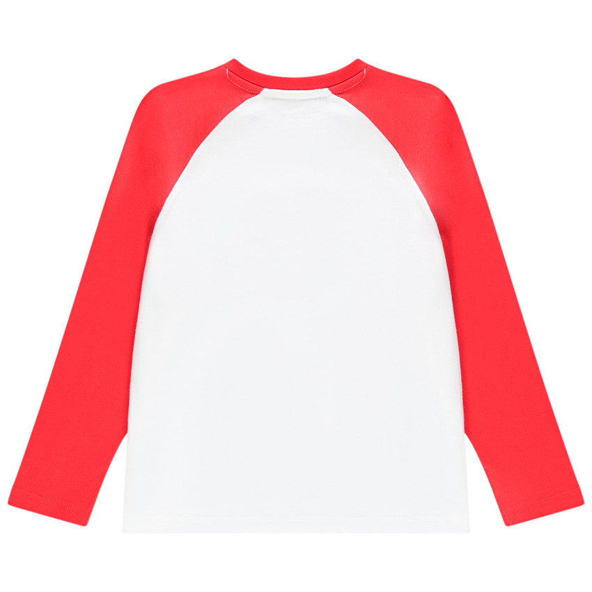 Kerstshirt met lange mouwen en magische lovertjes voor jongens 