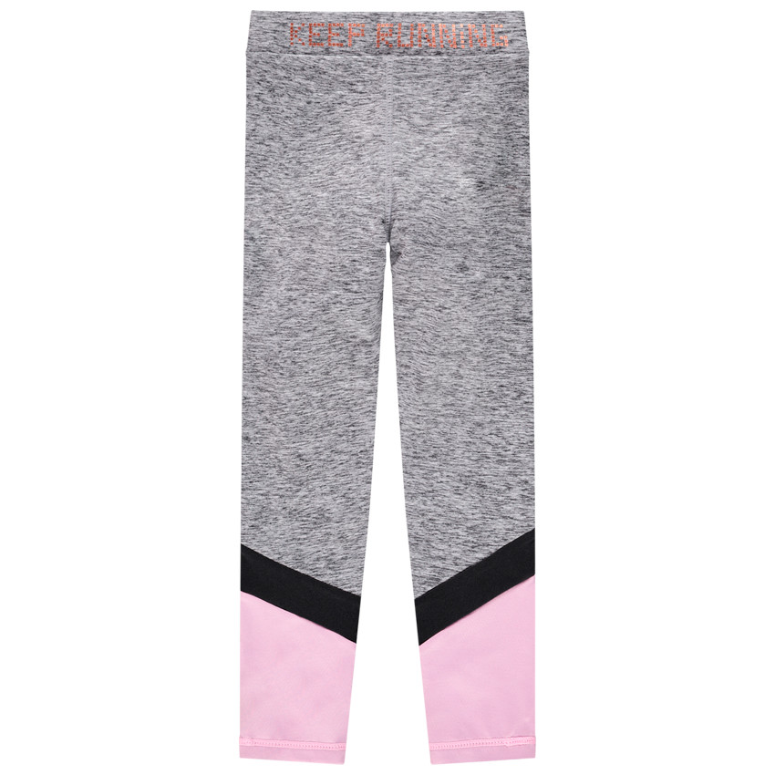 Legging de sport à poches zippées pour enfant fille 