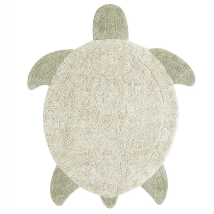 Tapis de Chambre lavable 110x130cm Sea Turtle 