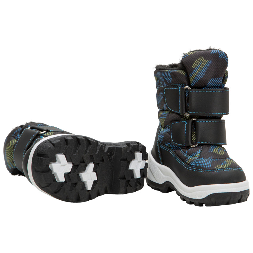 After-ski met all-over print en klittenbandsluiting van 20 tot 23 