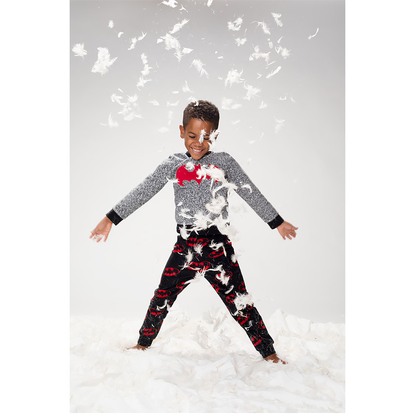 Pyjama en polaire print Batman pour enfant garçon 