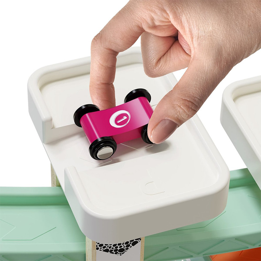 Circuit course de voitures Slider Racetrack Bois/Plastique 18m+ 