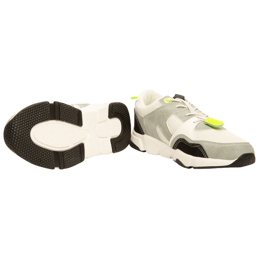 Baskets de sport avec lacets élastiqués et stopppeur pour garçon 