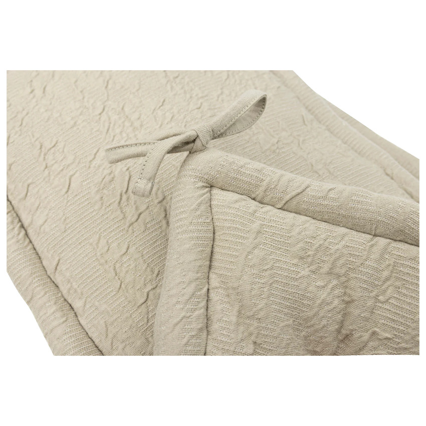 Tour de lit/parc Soft Waves Vert Olive 