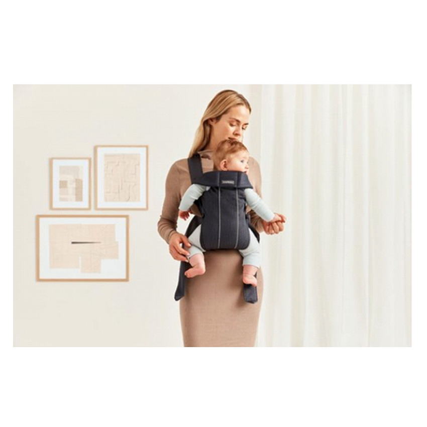 Buikdrager Mini 3D Mesh - Antraciet 