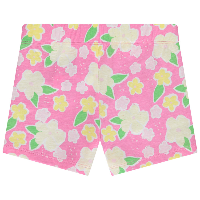 Pyjama 2-delig in jersey met bloemenprint voor meisjes 