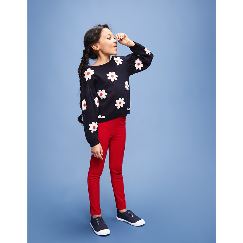 Jegging en milano effet pont pour fille 