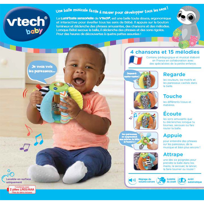 Lumi'balle sensorielle 