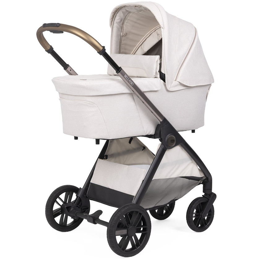 Poussette trio Bellagio 2 + nacelle Flexi + coque First-Seat Recline amber glow 