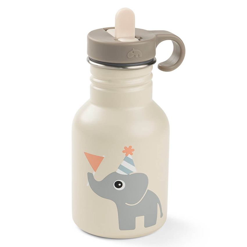 Drinkfles met rietje Tiny Farm Zand 350ML 