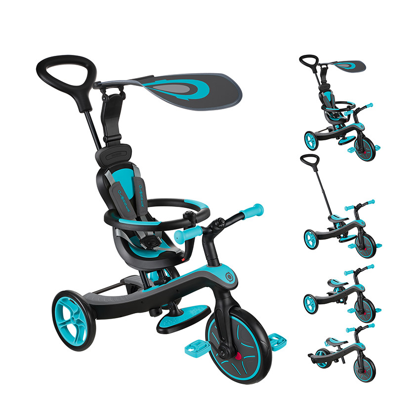Tricycle évolutif Explorer Trike 4 en 1 teal 
