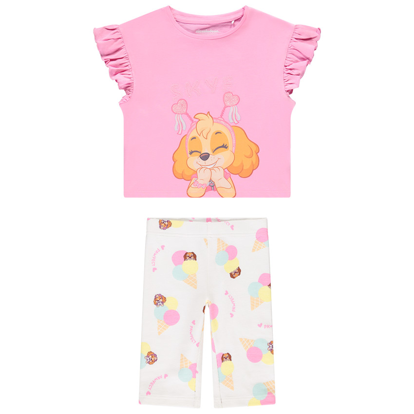 Ensemble 2 pièces motifs Stella & Liberty Pat'Patrouille pour fille 