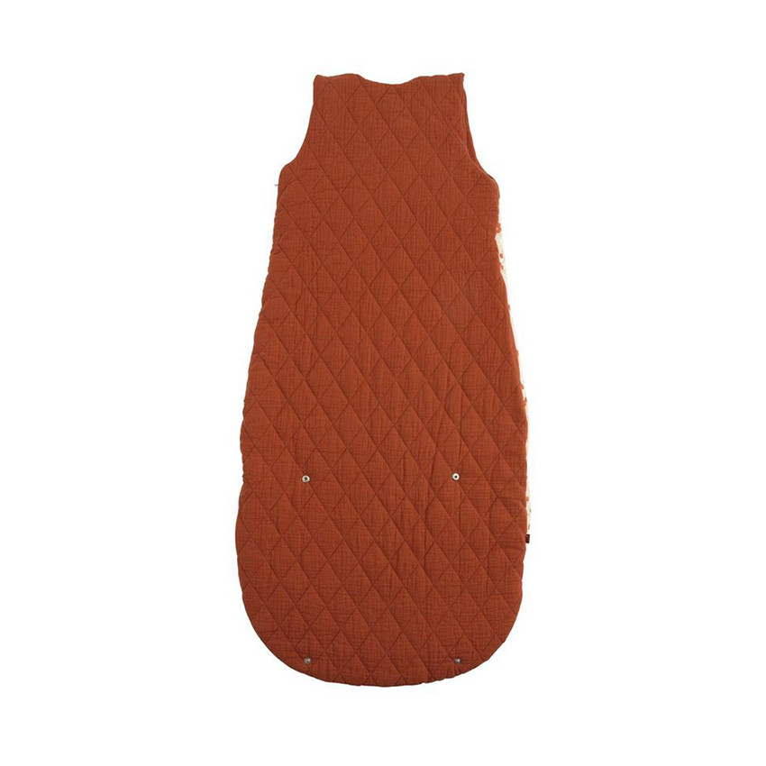 Gigoteuse sans manches ouatinée Esmée 6-24M - Terracotta 