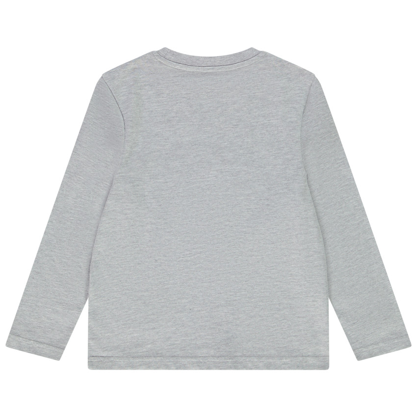 T-shirt manches longues en jersey avec print ballon embossed pour garçon 