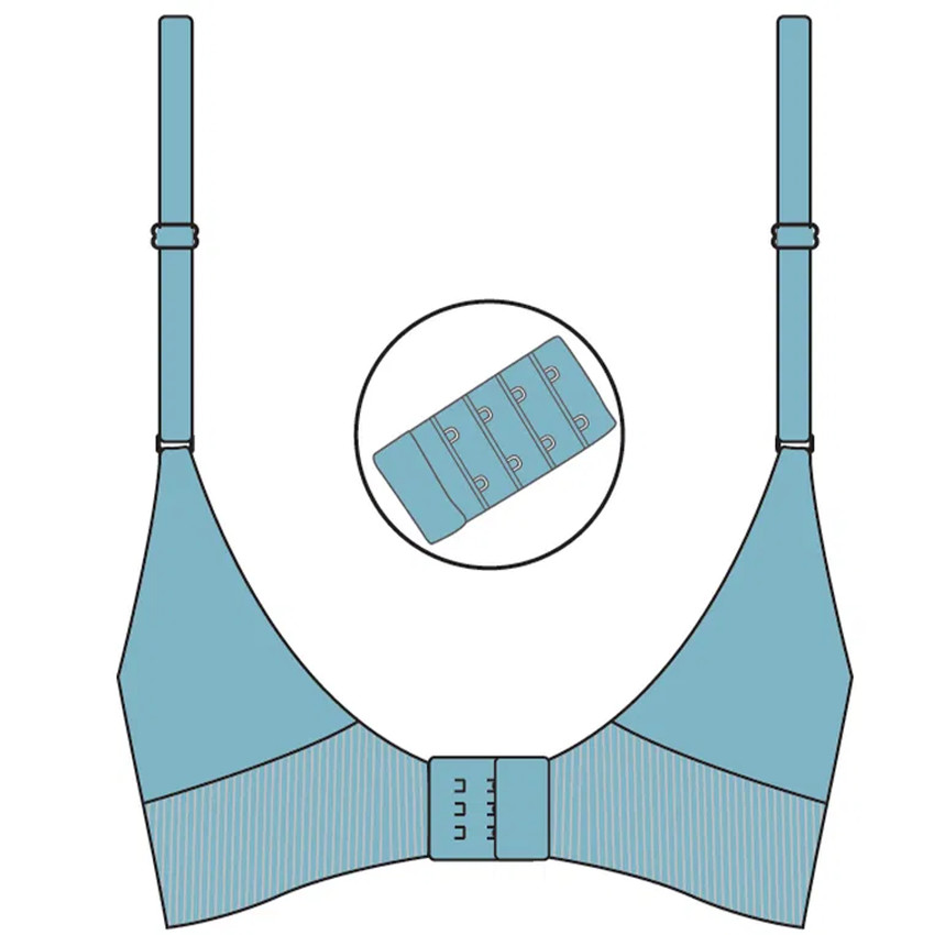 S - Soutien-gorge d'allaitement sans coutures - Deluxe Bleu/rose 