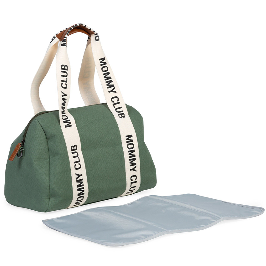 Luiertas Mommy Club Signature Canvas Groen 