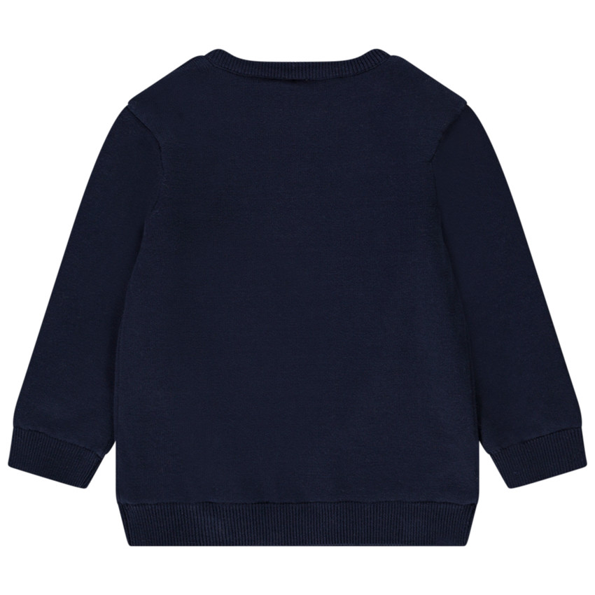 Trui in fluweel Christmas T-Rex voor baby jongen 