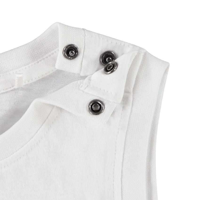 Débardeur uni avec print 3D fantaisie pour bébé garçon 