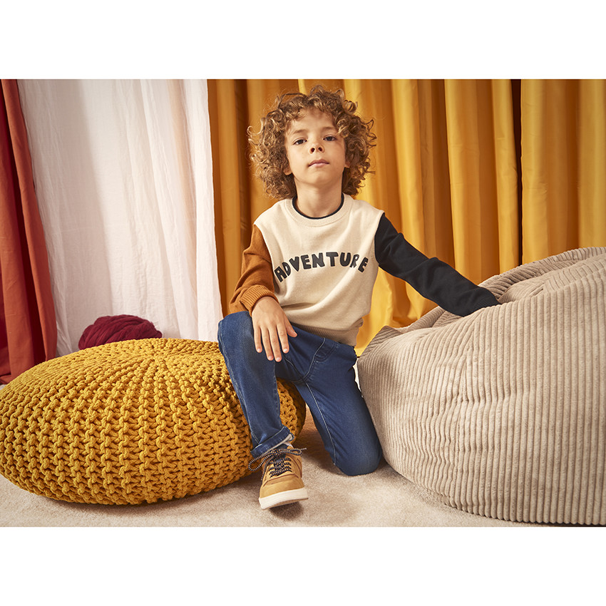 Jeans voor jongens met elastische denim 