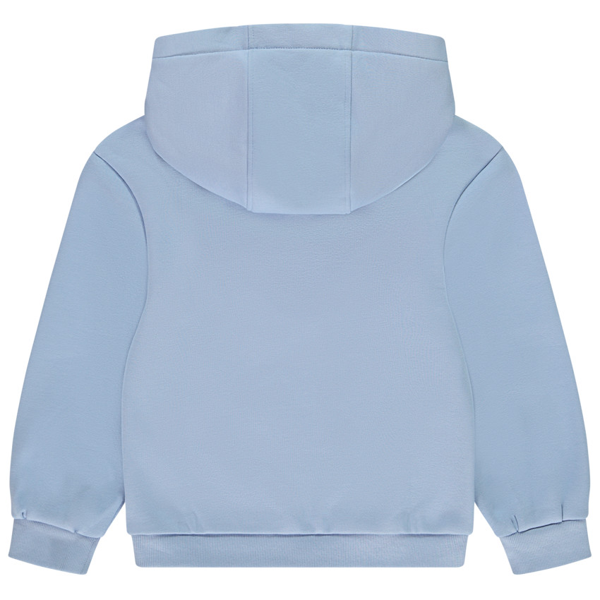 Fleece sweatshirt met hart van pailletten voor meisjes 