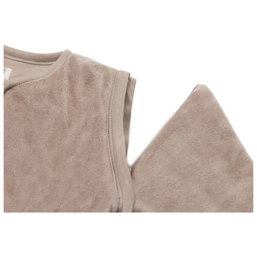 Slaapzak met afritsbare mouwen - Milky Coffee - rond - 60 cm 