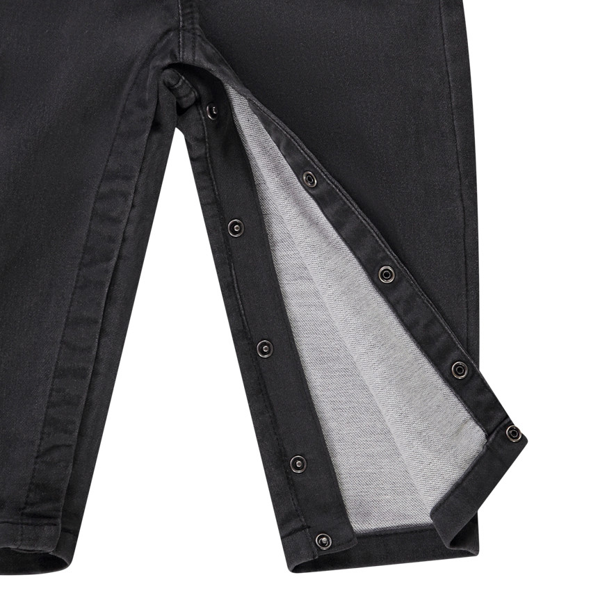 Salopette longue effet jeans pour bébé garçon 