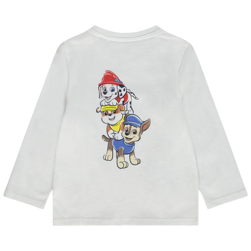 Lange mouwen T-shirt print Paw Patrol voor baby jongen 
