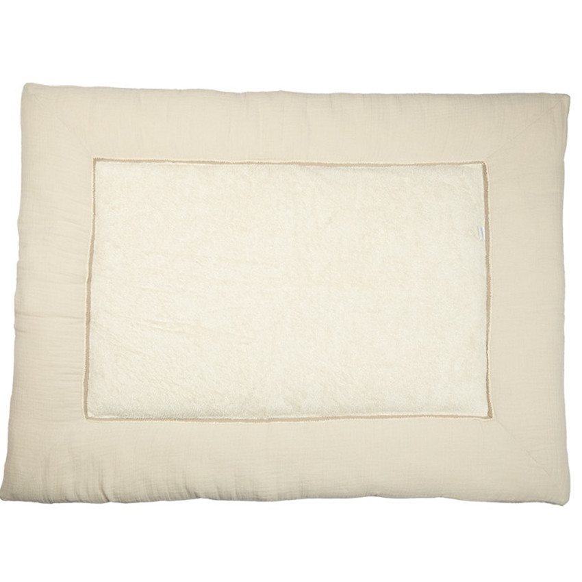 Tapis de parc 75X95CM - bambou -Crème 