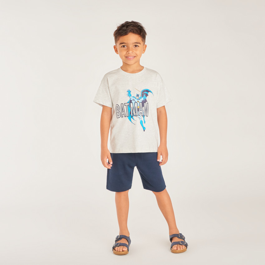 T-shirt manches courtes print Batman Warner garçon 